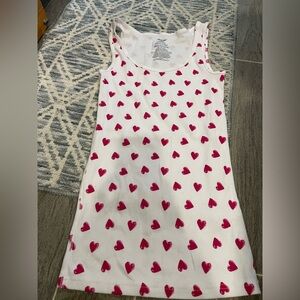 Heart Patterned tank top